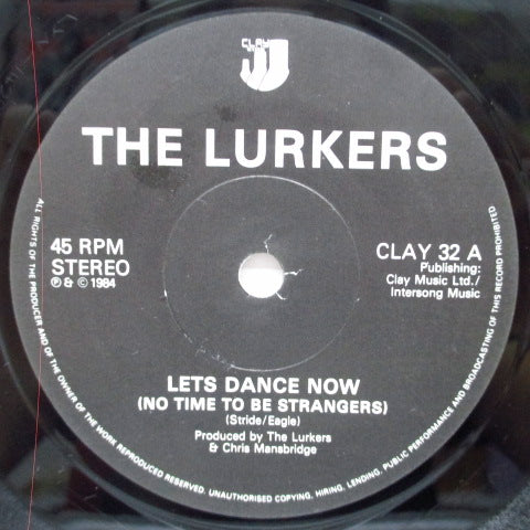 LURKERS, THE (ザ ・ラーカーズ)  - Lets Dance Now (UK Orig.7")