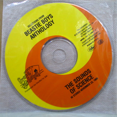 BEASTIE BOYS (ビースティー・ボーイズ) - Selections From Beastie Boys Anthology The Sounds Of Science (US プロモ CD/Card Sleeve)