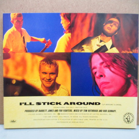 FOO FIGHTERS-I'll Stick Around (US Promo.CD)