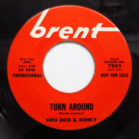 BOO BOO & BUNKY (ブー・ブー＆バンキー)- This Old Town / Turn Around (US:PROMO)