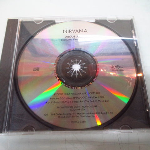 NIRVANA - About A Girl - Acoustic Version (US Promo.CD) 