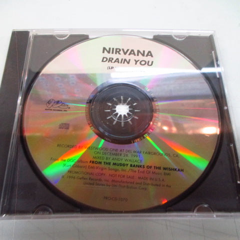 NIRVANA - Drain You (US Promo.CD)