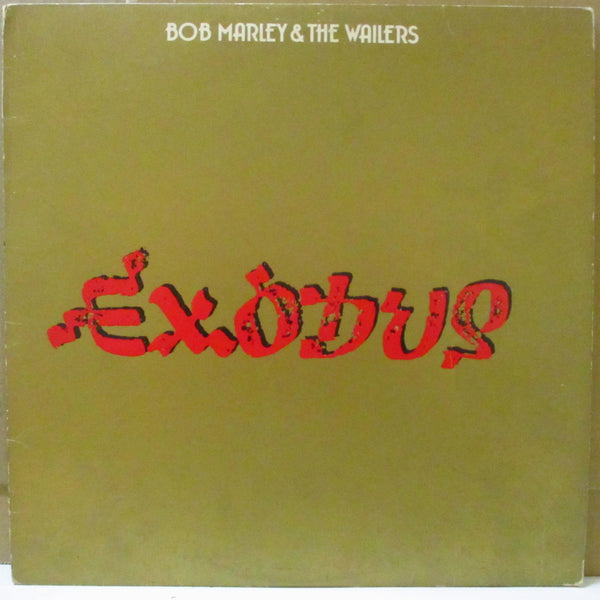 BOB MARLEY & THE WAILERS (ボブ・マーリー&ザ・ウェイラーズ)  - Exodus (UK 70's 再発ブルーラベ LP+インナー/マット紙質エンボスジャケ)