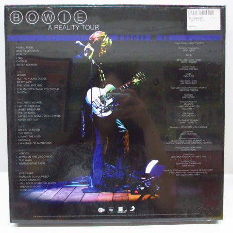 DAVID BOWIE (デヴィッド・ボウイ)- - A Reality Tour (EU Ltd.3xBlue Vinyl LP/Box)