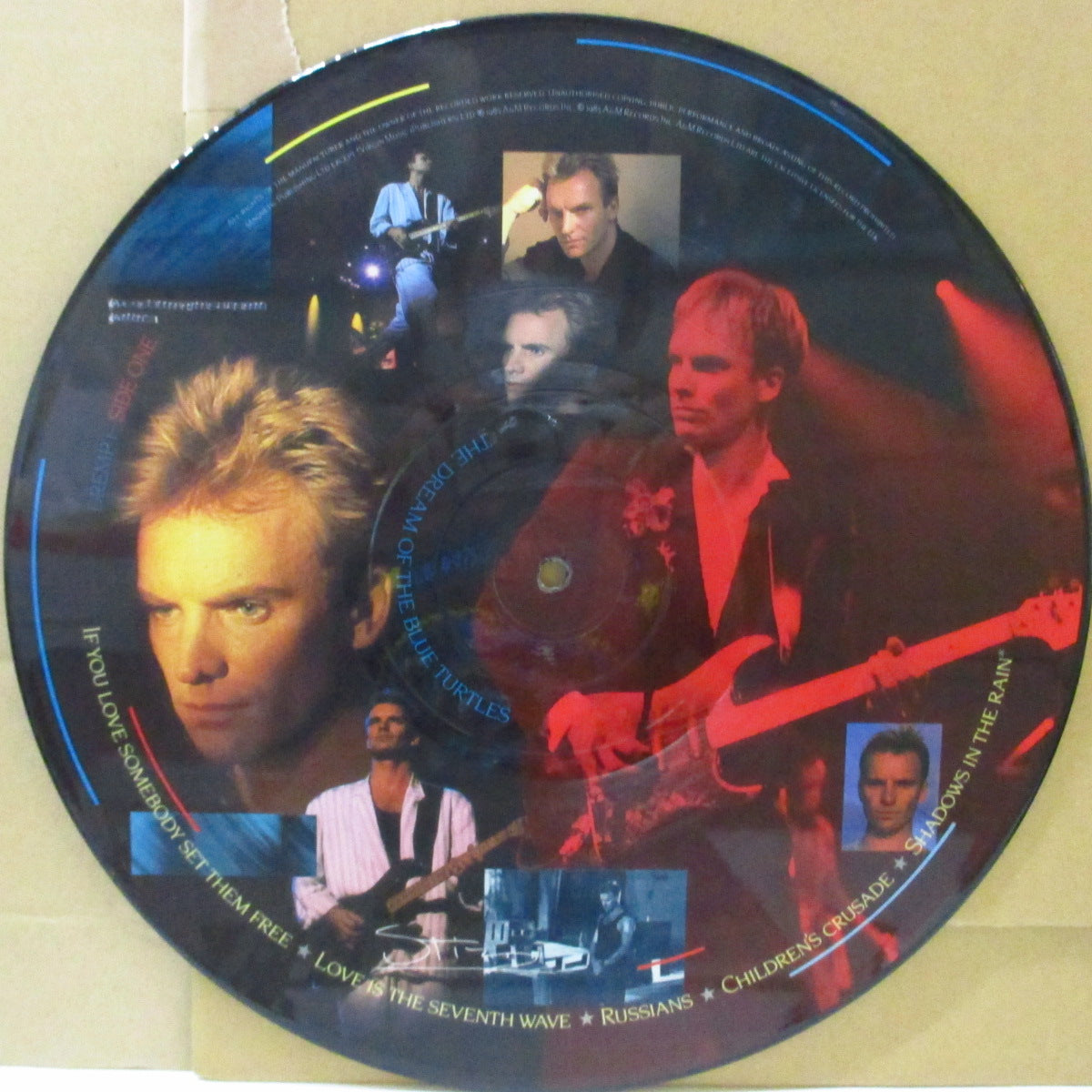 STING (スティング) - The Dream Of The Blue Turtles (UK 限定