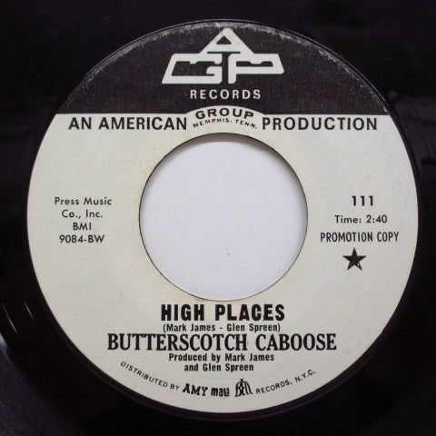 BUTTERSCOTCH CABOOSE - High Places (US:PROMO)