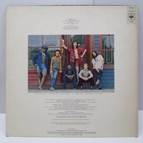 BRUCE SPRINGSTEEN (ブルース・スプリングスティーン) - The Wild, The Innocent & The E Street Shuffle (UK 70's 再発 LP/ S 65780)