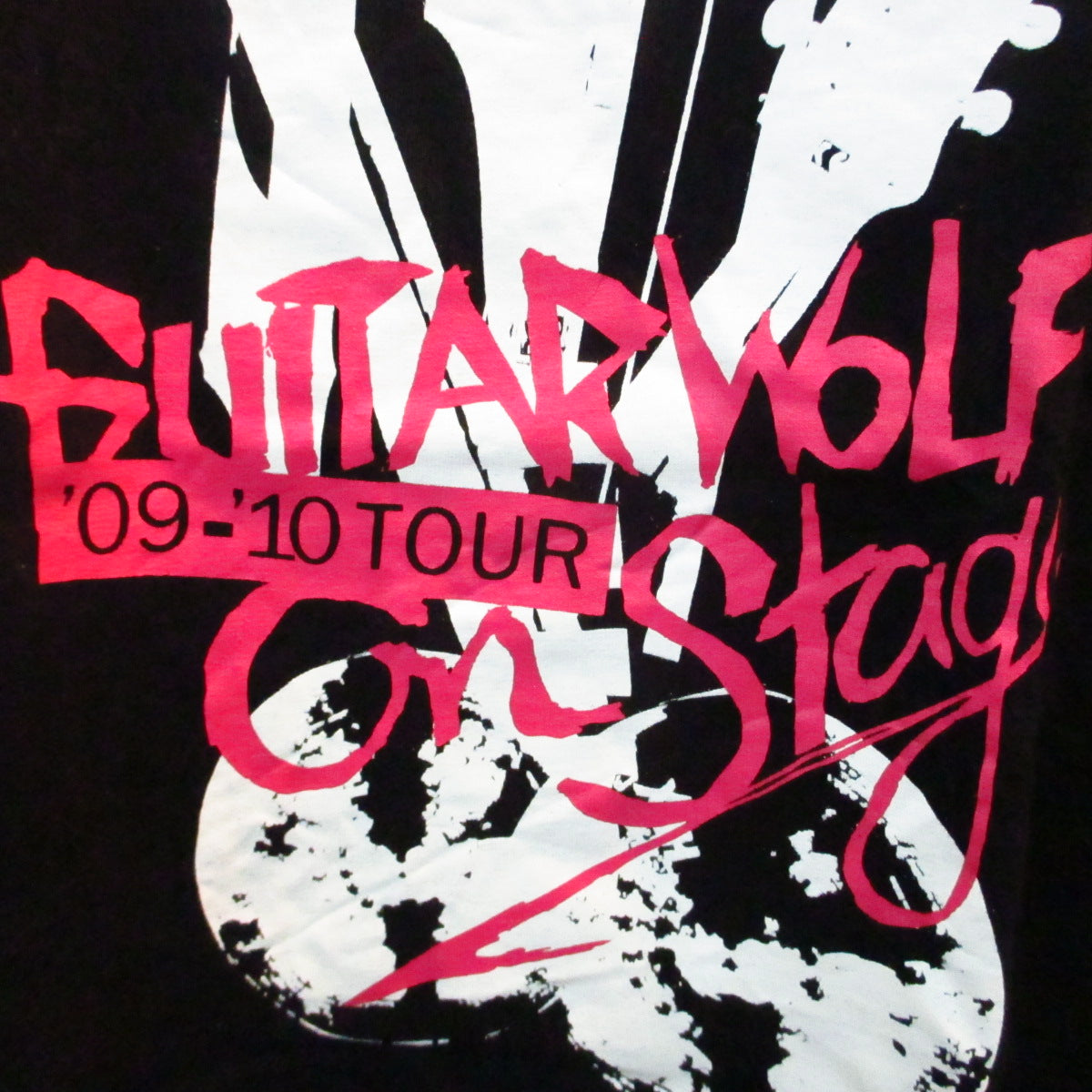 GUITAR WOLF  (ギター・ウルフ)  - '09-'10 Tour On Stage (Garage Punk T-Shirts #22)