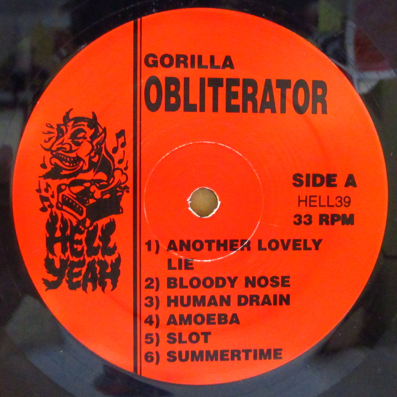 GORILLA (ゴリラ)  - Obliterator (US Orig.LP+Insert)