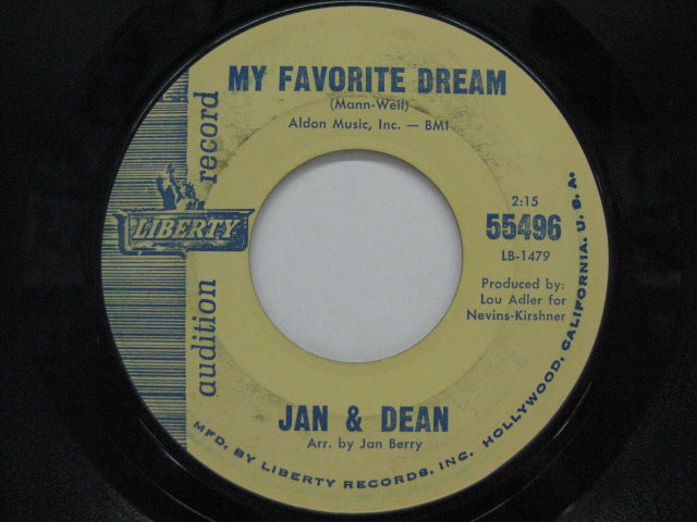 JAN & DEAN - My Favorite Dream (Promo)