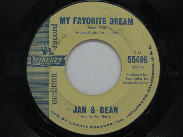 JAN & DEAN - My Favorite Dream (Promo)
