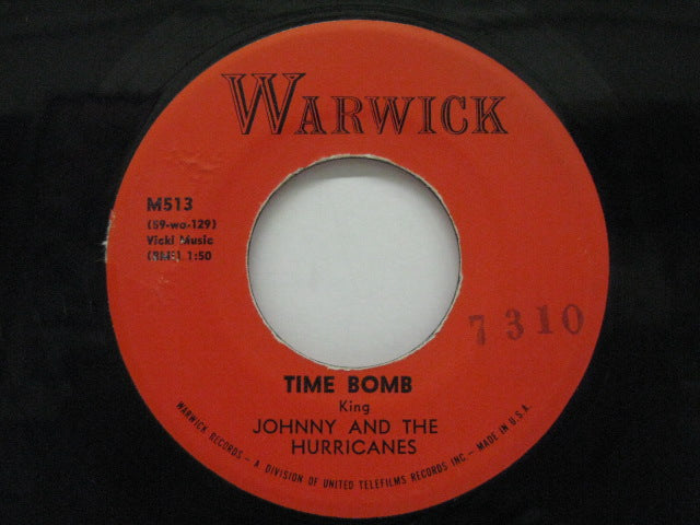 JOHNNY & THE HURRICANES - Time Bomb (Orig)