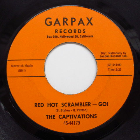 CAPTIVATIONS - Red Hot Scrambler-Go ! (US:Orig.)