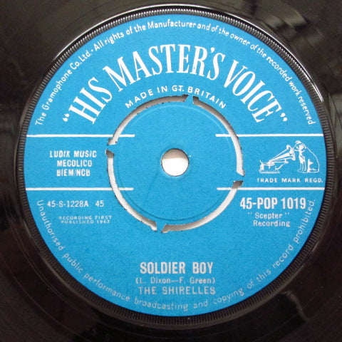 SHIRELLES - Soldier Boy ('62 UK Orig)