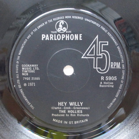 HOLLIES - Hey Willy (UK Orig.)
