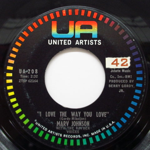 MARV JOHNSON - I Love The Way You Love