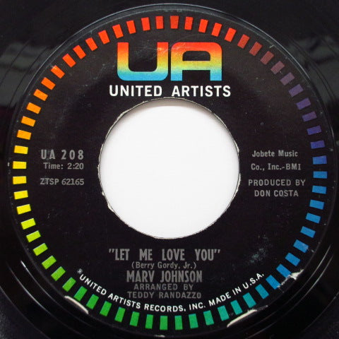 MARV JOHNSON - I Love The Way You Love