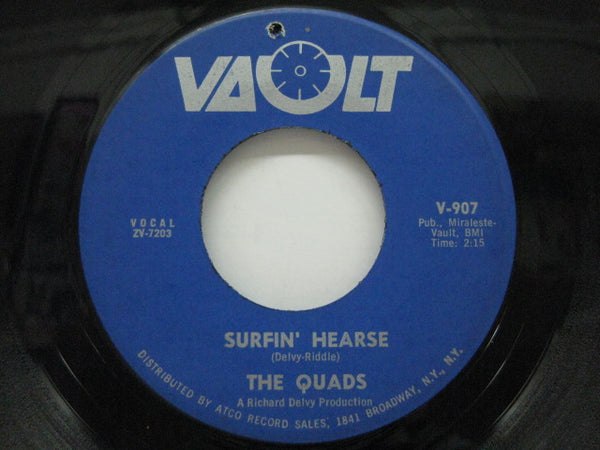 QUADS - Surfin' Hearse / Little Queenie