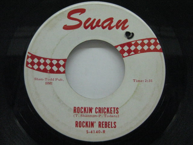 ROCKIN' REBELS（REBELS） - Rockn' Crickets / Hully Gully Rock