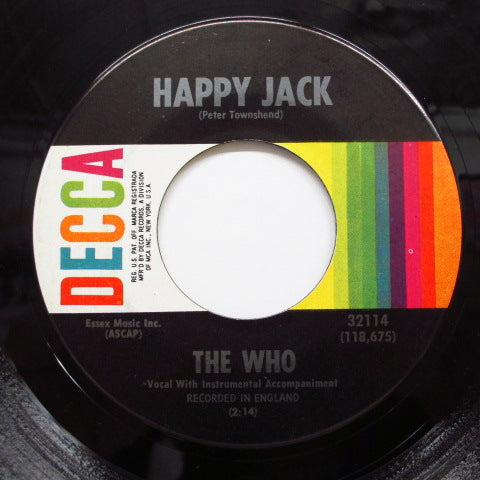 WHO - Happy Jack (US Orig.)