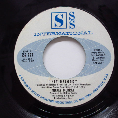 MICKEY MURRAY - Hit Record (SSS Int'l-727)