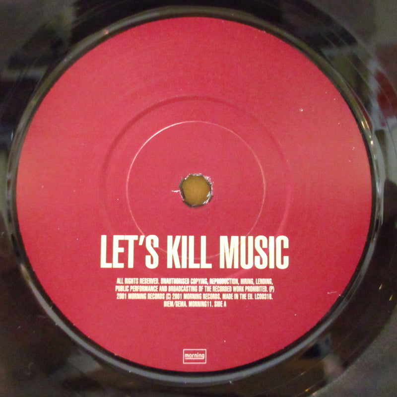 COOPER TEMPLE CLAUSE, THE (クーパー・テンプル・クロース)  - Let's Kill Music (UK/EU Orig.7"/Numbered PS)