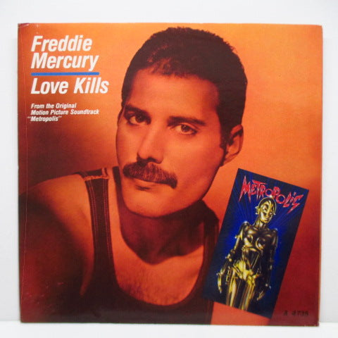 FREDDIE MERCURY - Love Kills (UK Orig.7"+Glossy PS)