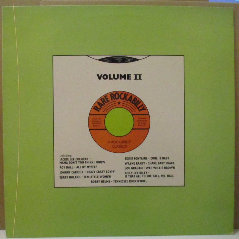 V.A. - Rare Rockabilly Vol.2 (UK '83 Re Mono LP)