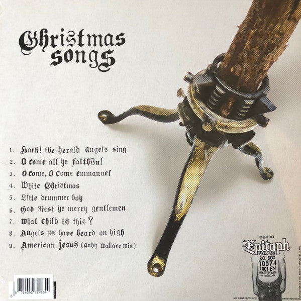 BAD RELIGION (バッド・レリジョン)  - Christmas Songs (EU 1,000枚限定再発片面エッチング・グリーンヴァイナル LP/ New)