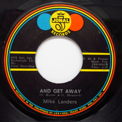 MIKE LANDERS - And Get Away / Woman Woman