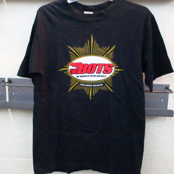 BOTS, THE (ザ・バッツ)  - Gold Star Logo : S (Neo Rockabilly / Psychobilly T-Shirts #2)