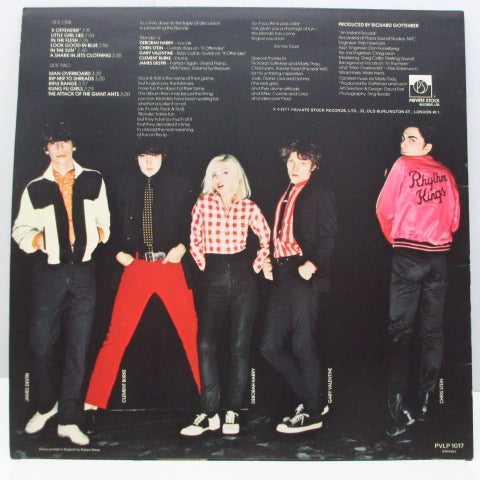 BLONDIE (ブロンディ) - S.T. (UK Orig.LP/PVLP 1017)