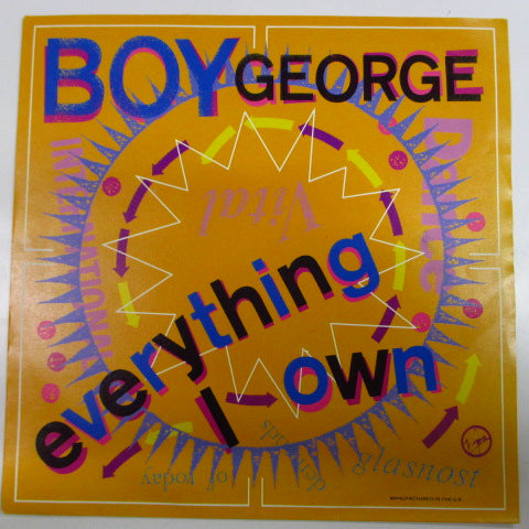 BOY GEORGE - Everything I Own (UK Orig.7")