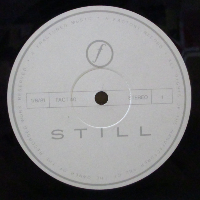 JOY DIVISION (ジョイ・ディヴィジョン)  - Still (UK オリジナル 2xLP+インナー/グレー・エンボス見開きジャケ)