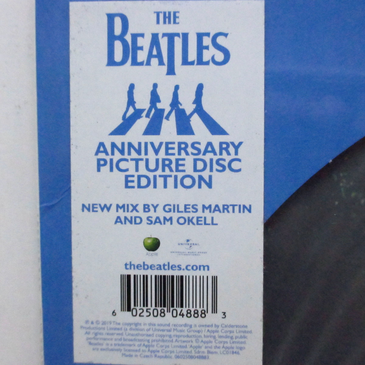 BEATLES (ビートルズ)  - Abbey Road (EU '19年再発50周年記念ピクチャーLP/Stickered Die-Cut CVR「廃盤 New」)