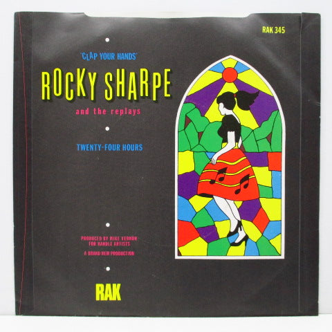 ROCKY SHARPE & THE REPLAYS-Clap Your Hands (UK Orig.7 "+ PS)