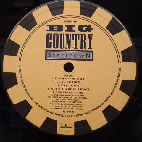 BIG COUNTRY-Steeltown (UK Orig.LP)