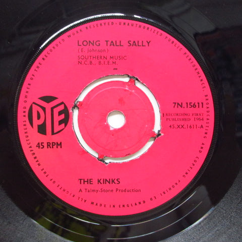 KINKS (キンクス) - Long Tall Sally (1st) (UK Orig.)