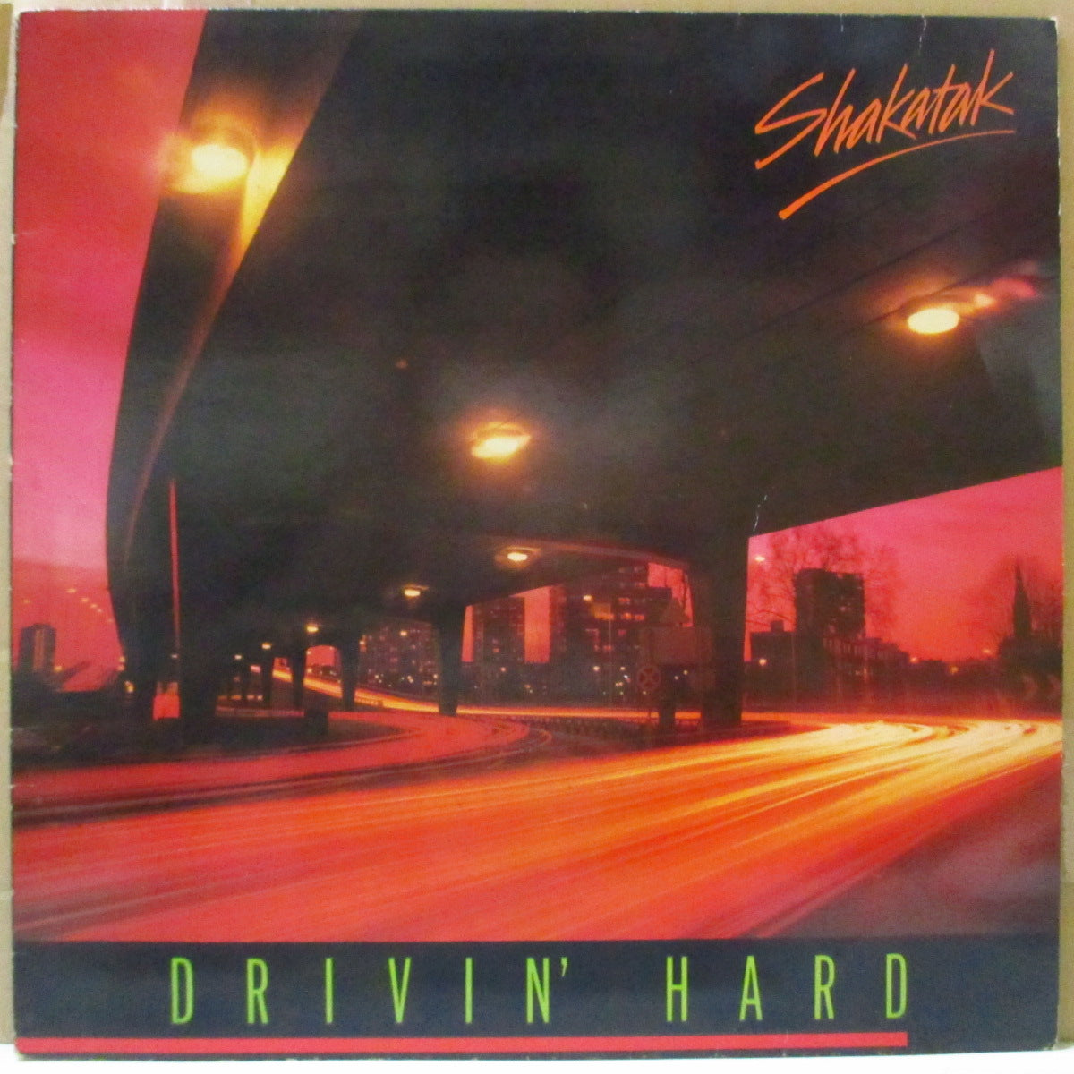 SHAKATAK (シャカタク)  - Drivin' Hard (UK オリジナル LP)