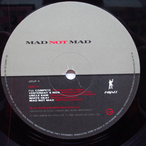MADNESS (マッドネス) - Mad Not Mad (UK Orig.LP)