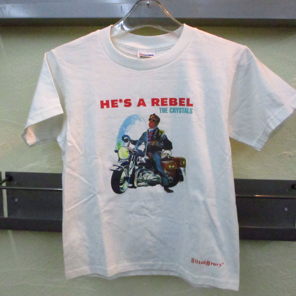 CRYSTALS, THE (ザ・クリスタルズ)  - He's A Rebel (Rock T-Shirts #1)