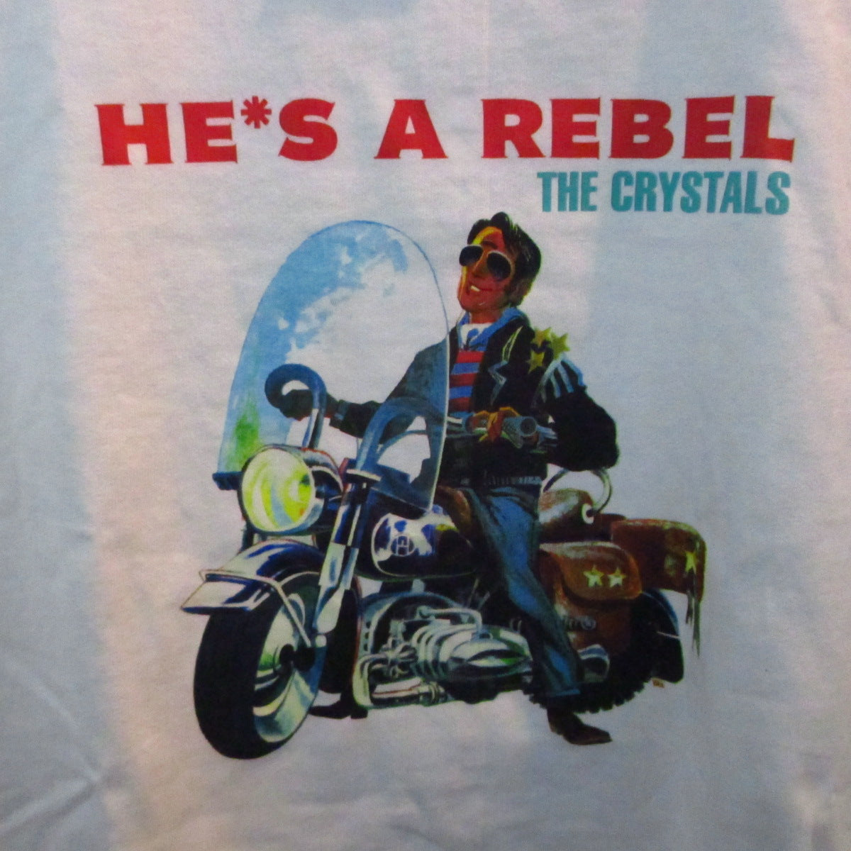 CRYSTALS, THE (ザ・クリスタルズ)  - He's A Rebel (Rock T-Shirts #1)