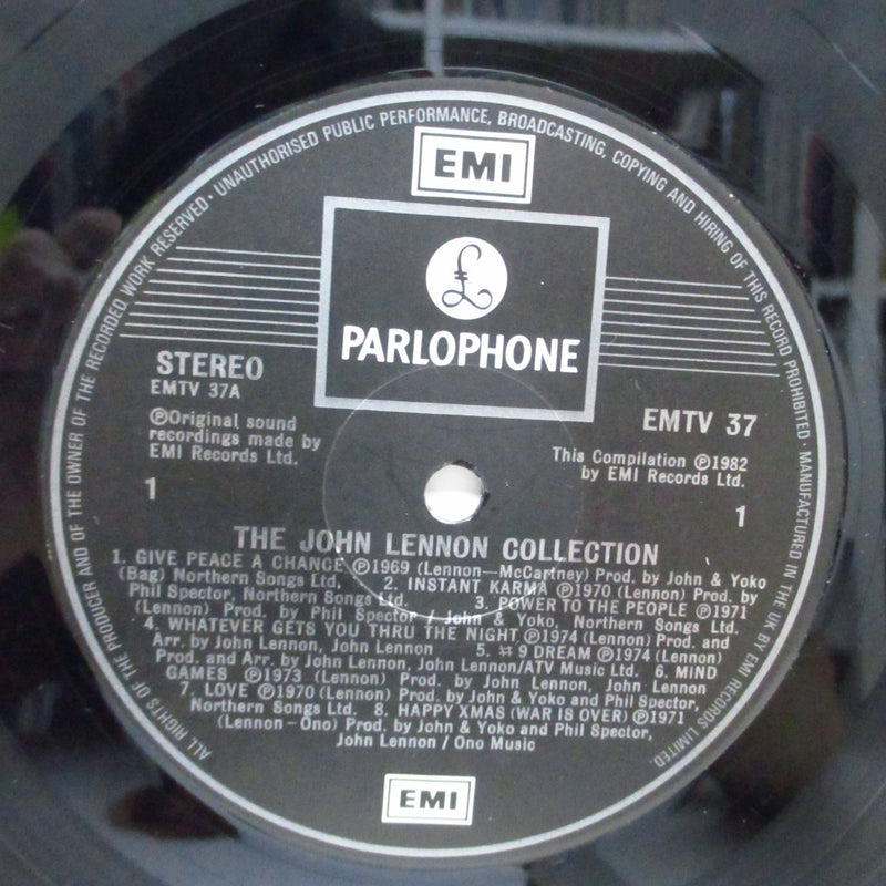 JOHN LENNON (ジョン・レノン)  - The John Lennon Collection (UK オリジナル LP+丸角カット・インナー)