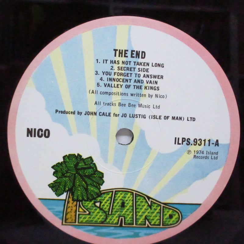 NICO (ニコ)  - The End (UK オリジナル LP/両面コーティングジャケ)