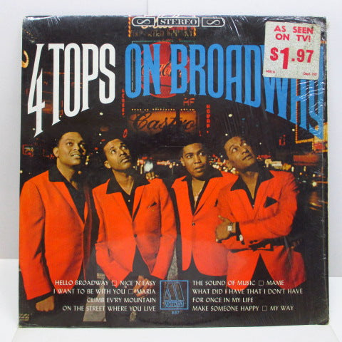 FOUR TOPS - On Broadway (US Orig.Stereo LP)