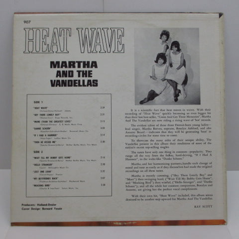 MARTHA & THE VANDELLAS (マーサ＆ザ・ヴァンデラス)  - Heat Wave (US Orig.Mono)