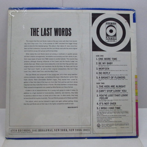 LAST WORDS - Last Words (US Orig.Stereo LP/Seald)