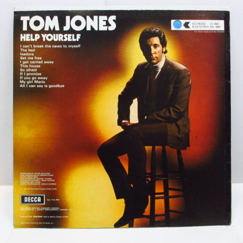 TOM JONES (トム・ジョーンズ) - Help Yourself (UK Orig.Stereo LP/CS)