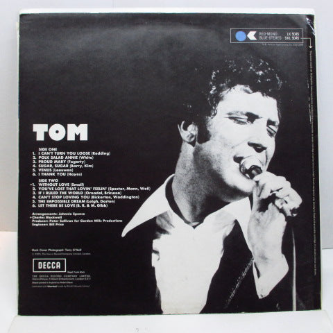 TOM JONES (トム・ジョーンズ) - Tom (UK Orig.Stereo/CS)