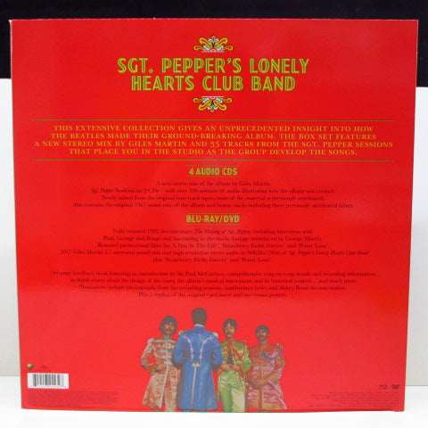 BEATLES (ビートルズ)  - Sgt.Peppers Lonely Hearts Club Band Deluxe Edition (EU Ltd.4xCD, Blu-Ray,DVD Box)